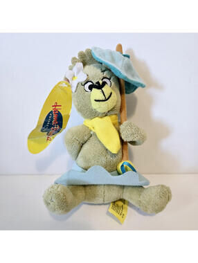 Hanna Barbera Cindy Bear Plush 6" Stuffed Animal Yogi Bear With Tag